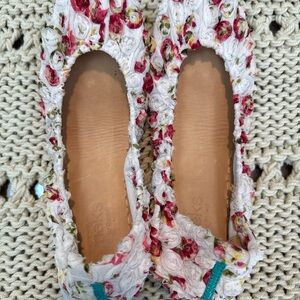 Tieks Women’s Flats in Rose Garden